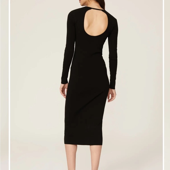 A.L.C Conley Dress in Black - Picture 3 of 8